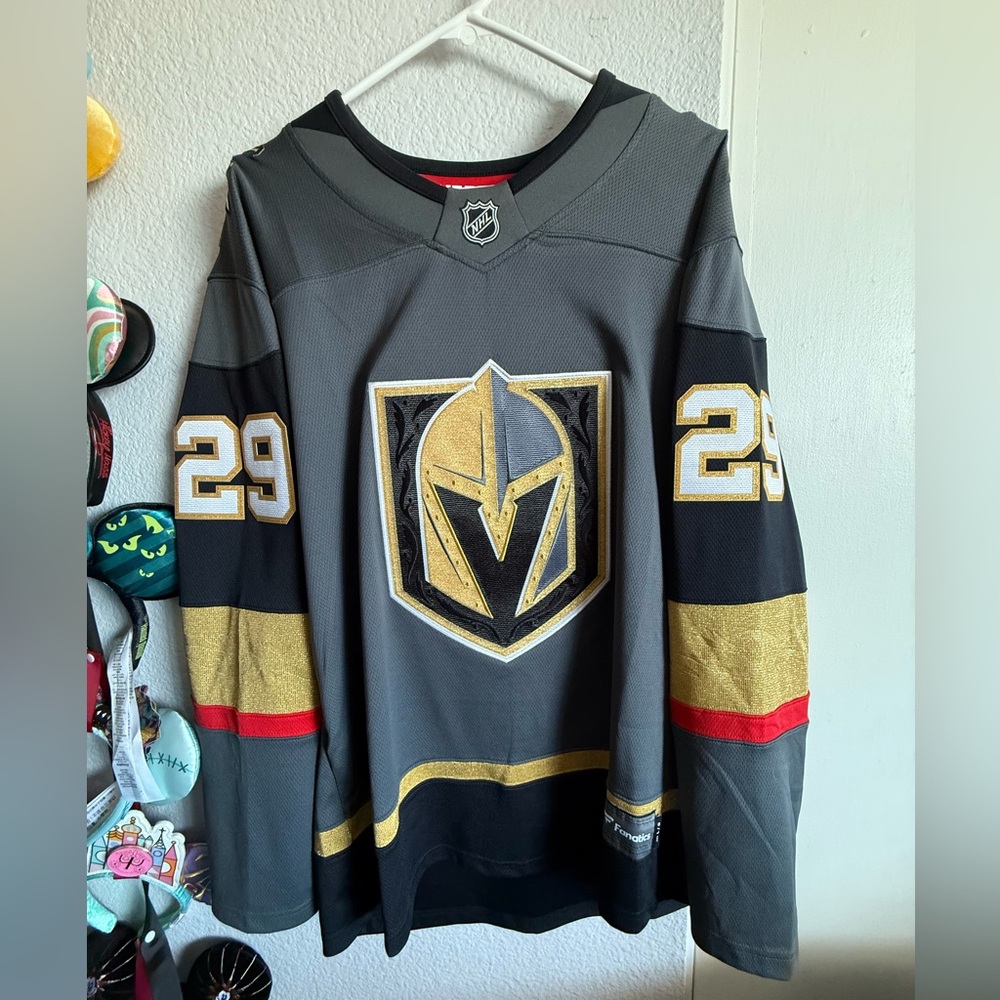 Vegas Golden Knights Fleury hockey jersey